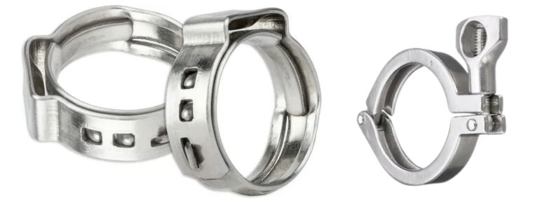 Stainless Steel TC Clamps Supplier in India